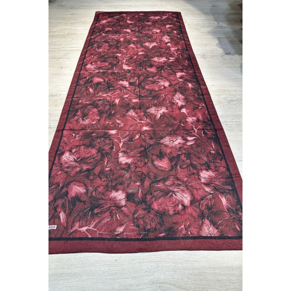 Desenli Bambu Şal 026BRD